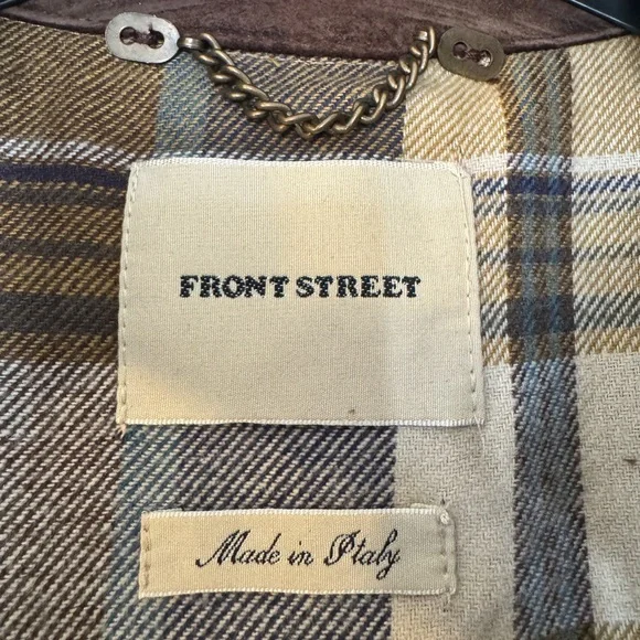 Front Street 8 Archivio Botanico Long Coat NWT Unisex S - Picture 5 of 10